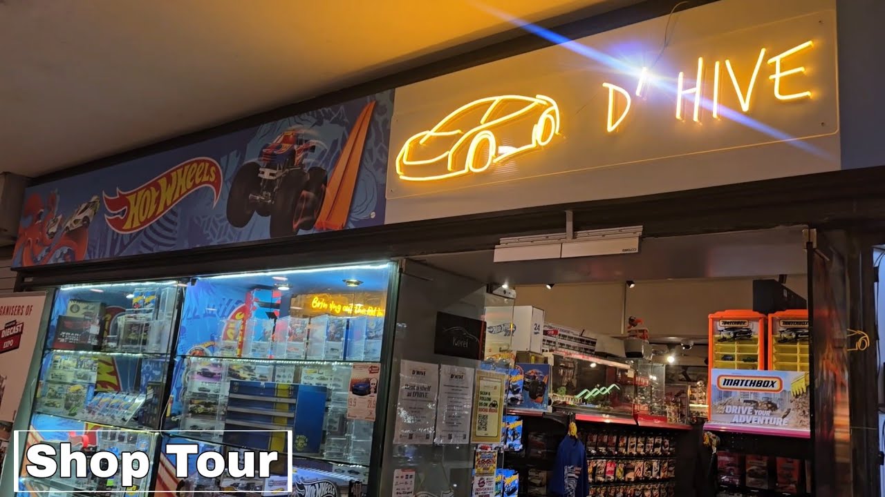 D Hive Shop Tour in Singapore, a Shop Full of Diecast And Great For Your Toy Hunt! 