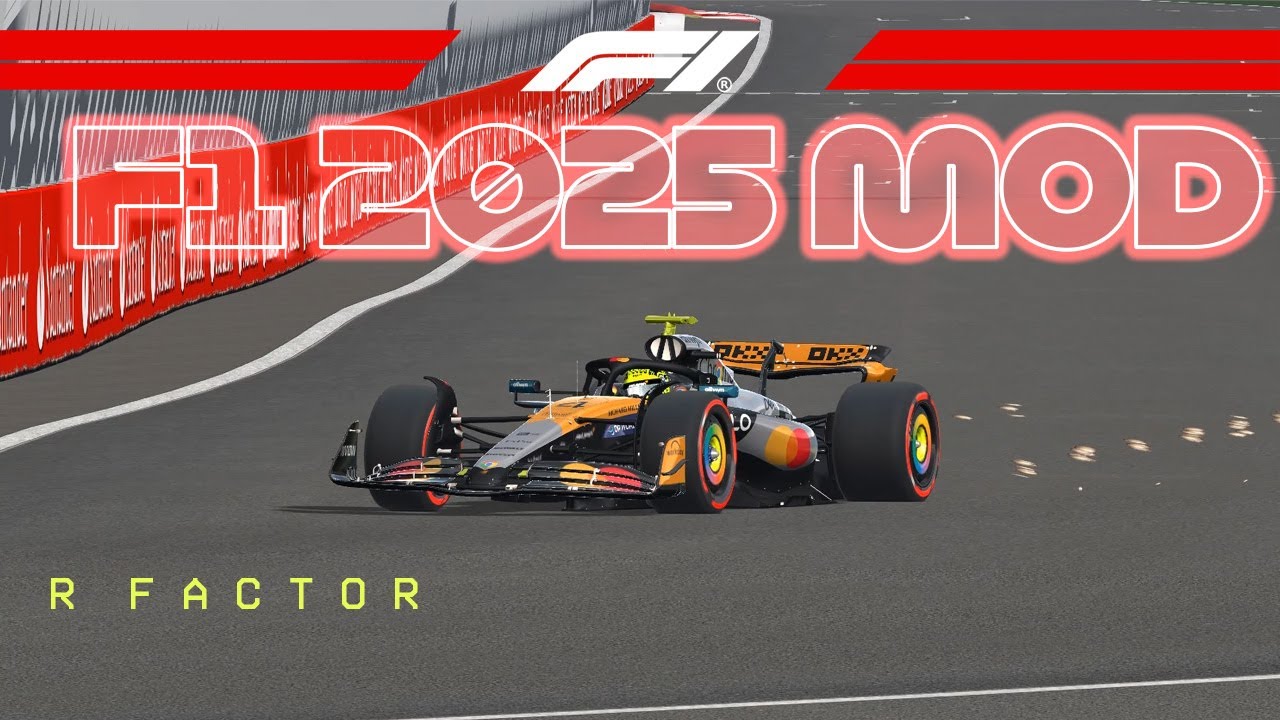F1 2025 MOD Preview rFactor!