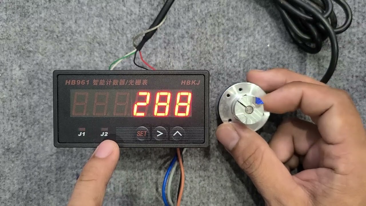 bộ đếm xung encoder và đếm sản phẩm hb961