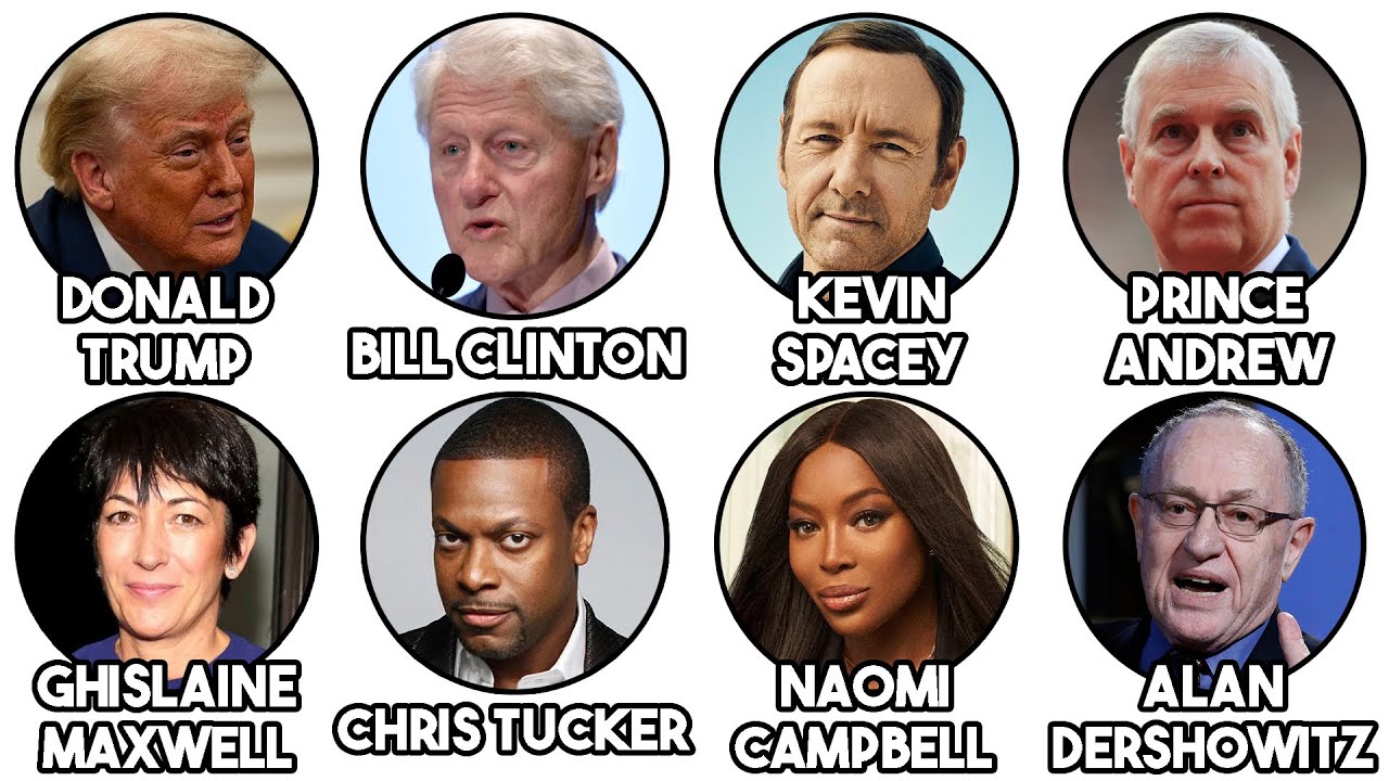 Every Celebrity on the Epstein List Explained