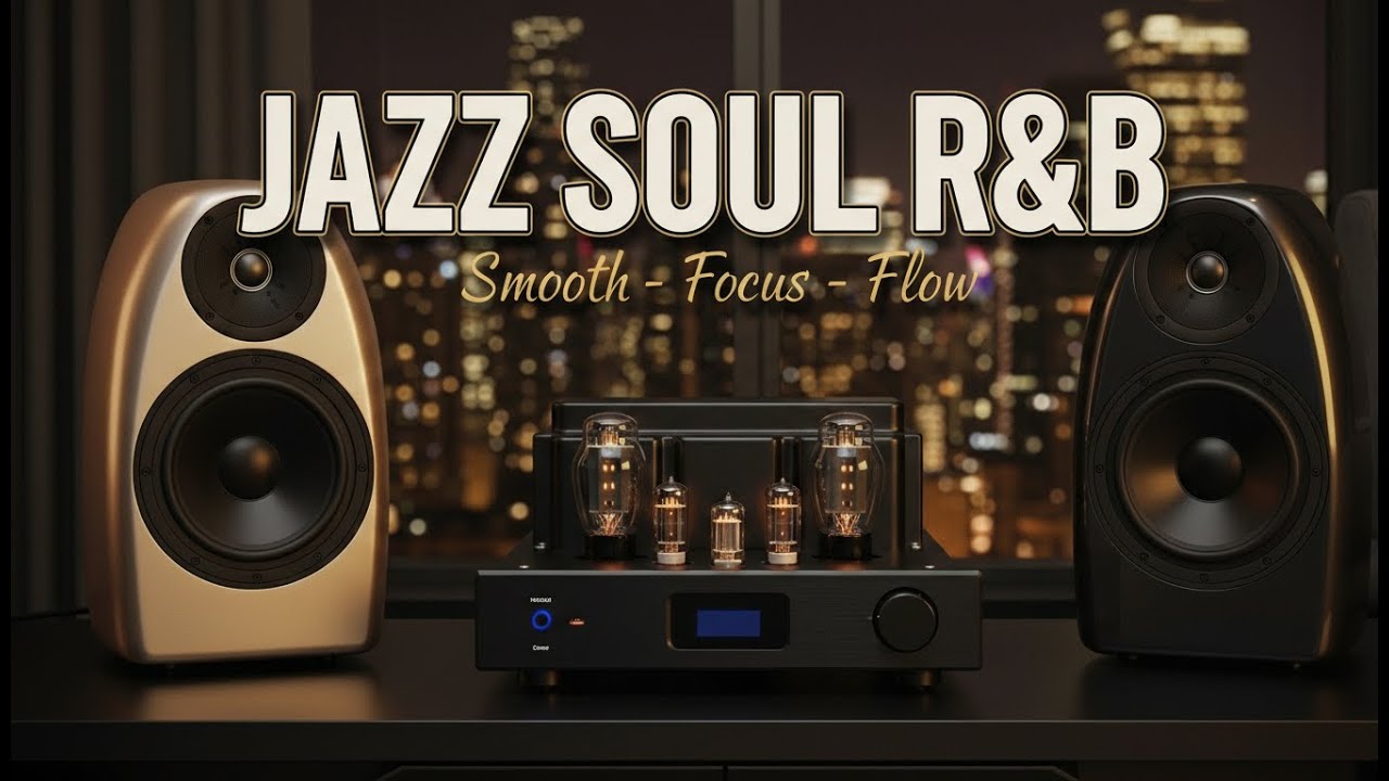 Smooth Jazz & Soulful R&B - Dark Room Aesthetics & Soft Background Music for Late Night Flow