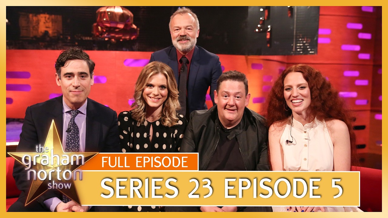 S23 E5 - The Graham Norton Show | Full Episode | Stephen Mangan, Emilia Fox, Johnny Vegas