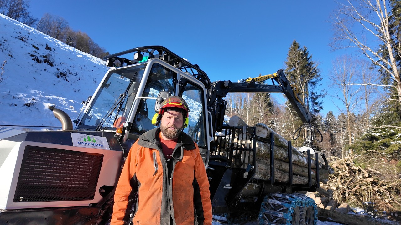 Maschinenvorstellung Forwarder Malwa 560F 🇨🇭🪓🪵