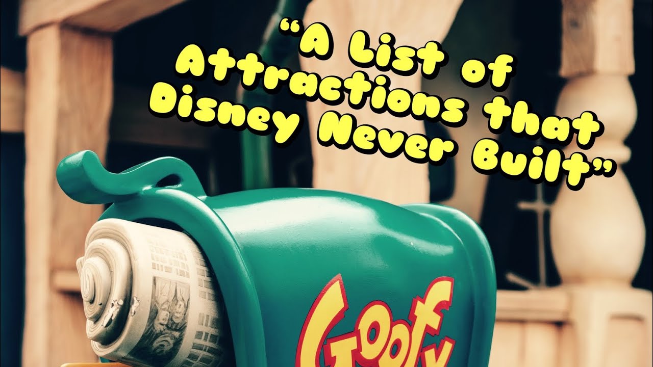 «Список достопримечательностей, которые Дисней так и не построил» Disney Creepypasta