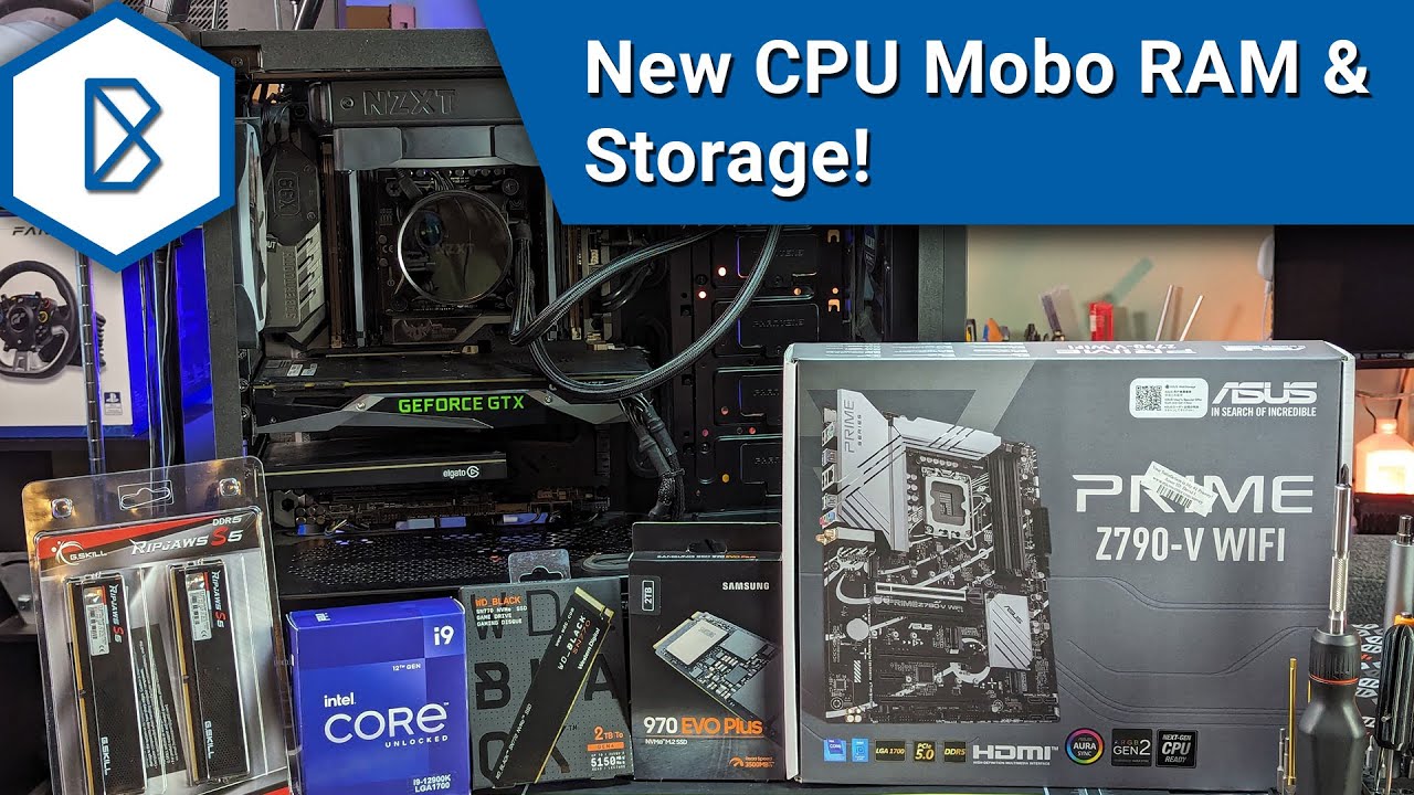 Video Editing PC Rebuild & Chill
