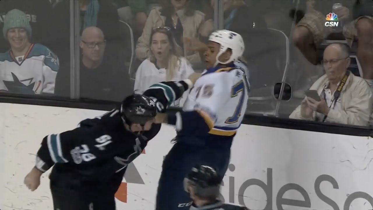 Ryan Reaves vs Micheal Haley Mar 16, 2017