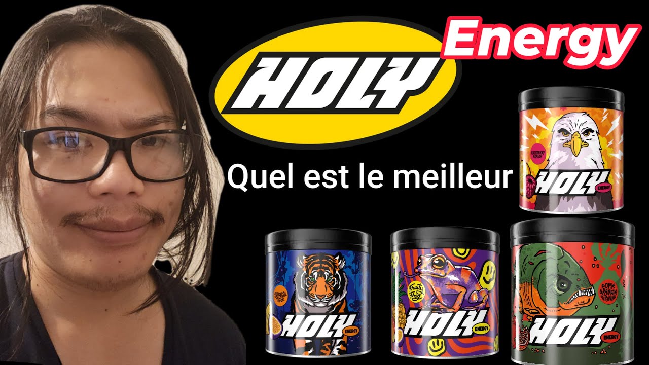 Je teste et juge les Holy energy (ce n'est pas un placement de produit)