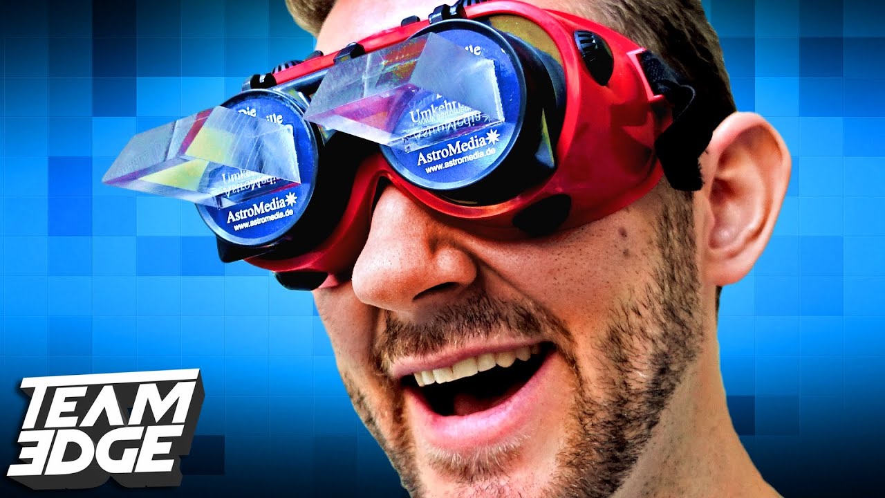 UPSIDE DOWN GOGGLES CHALLENGE!