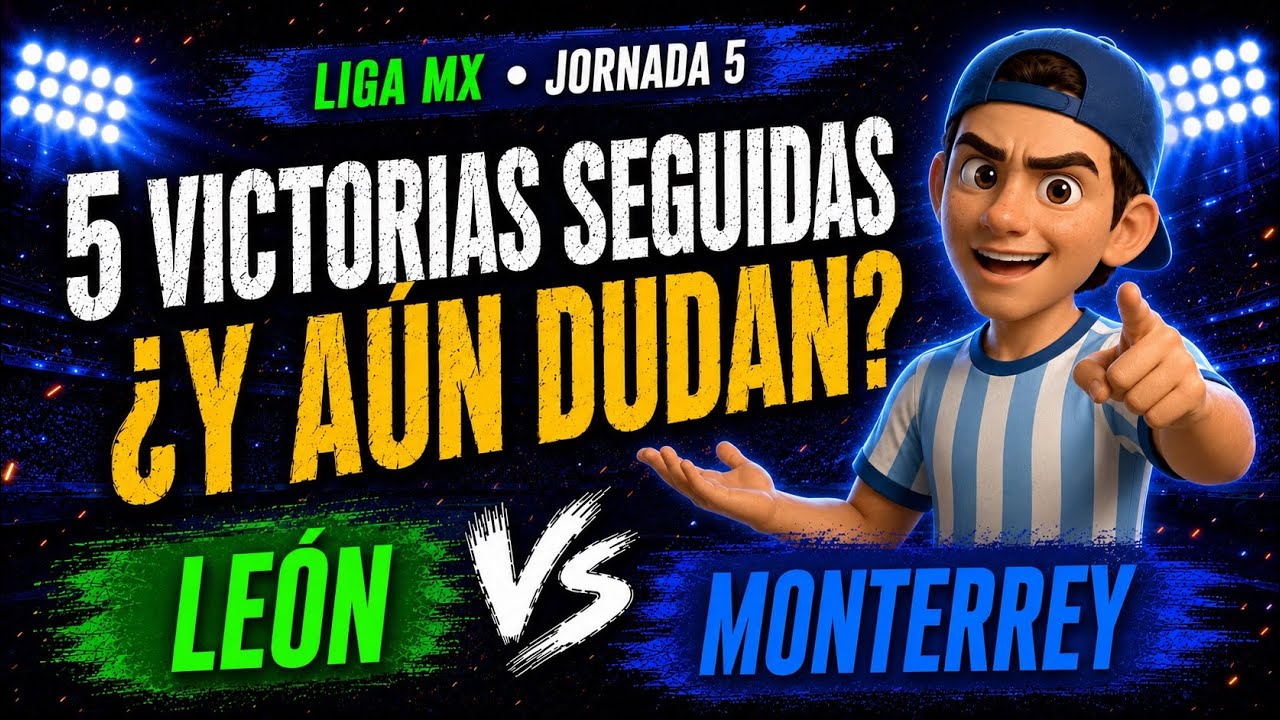 LE&Oacute;N VS MONTERREY | LIGA MX APERTURA 2026 | JORNADA 5 | &iquest;LA RACHA FRENA A RAYADOS?