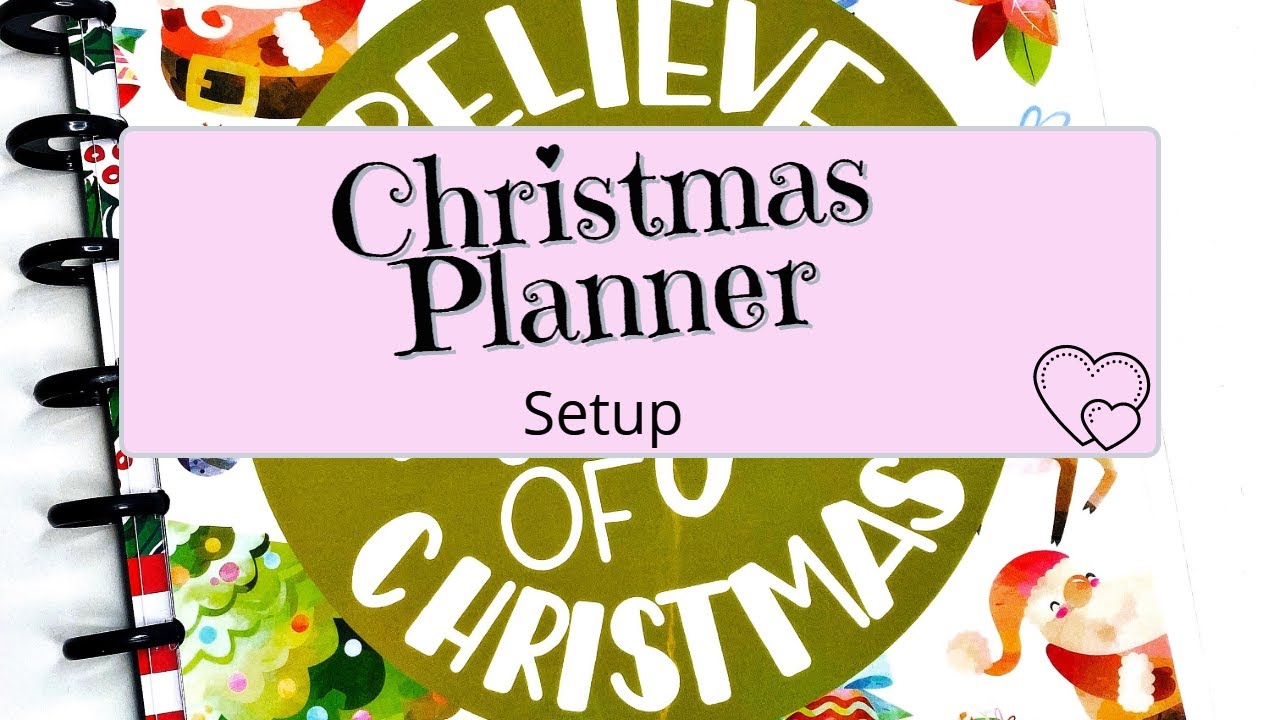 Christmas Planner | Setup | Happy Planner | Christmas Extension Pack