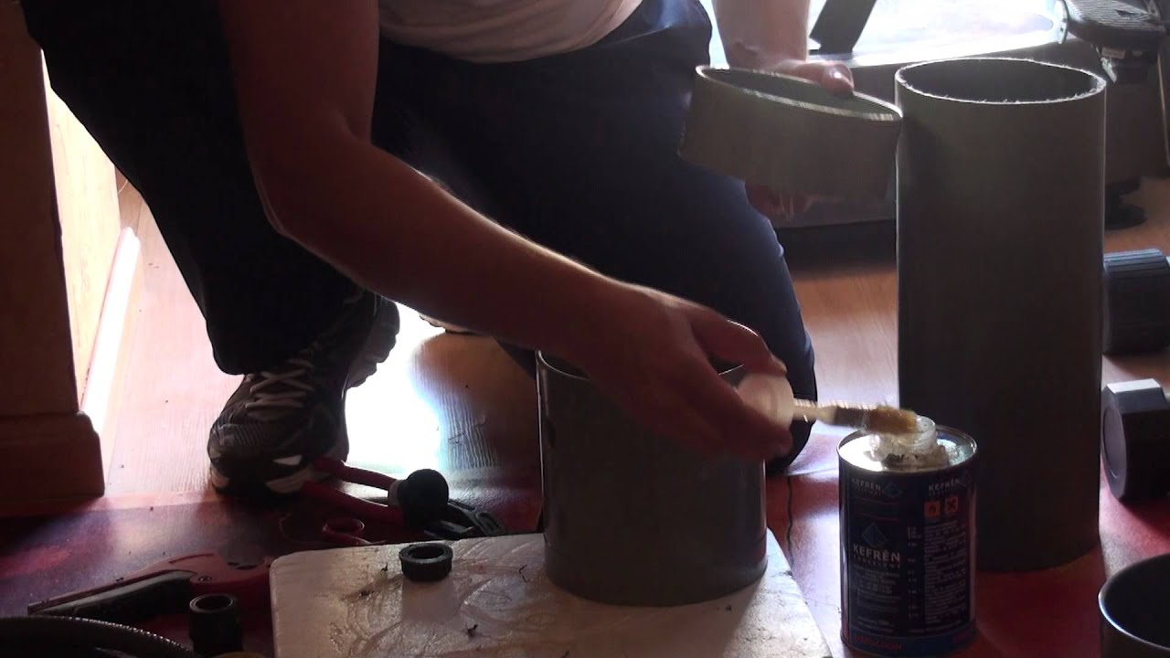 Fabricación de un filtro casero de PVC.