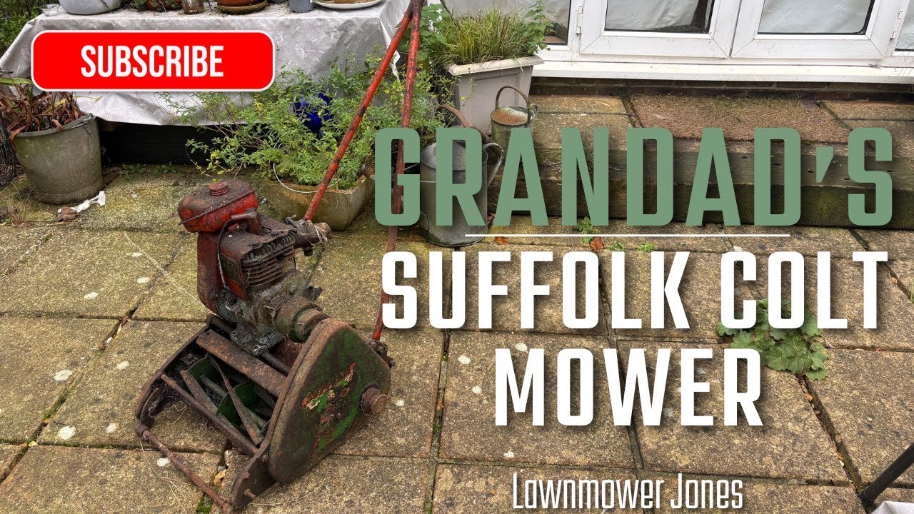Grandad’s Suffolk Colt Mower