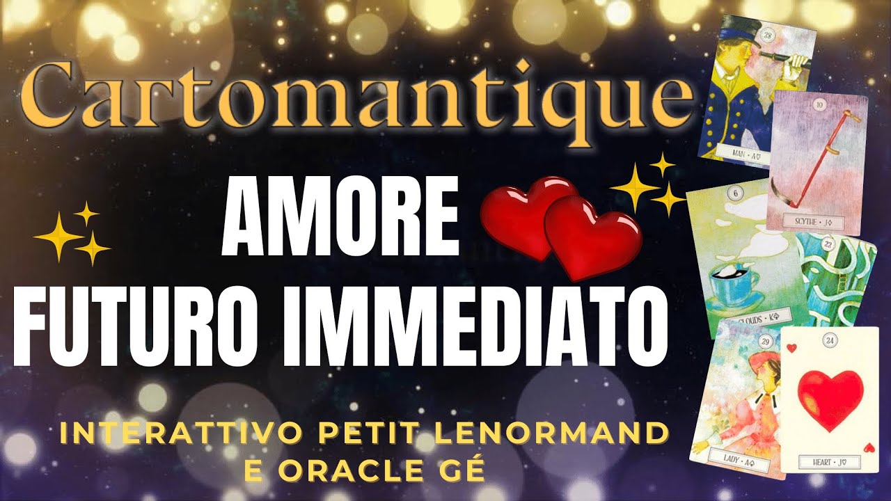 ❤️ ❤️ AMORE FUTURO IMMEDIATO ❤️ Scopri cosa sta per accadere nella tua vita sentimentale 🌟 ❤️