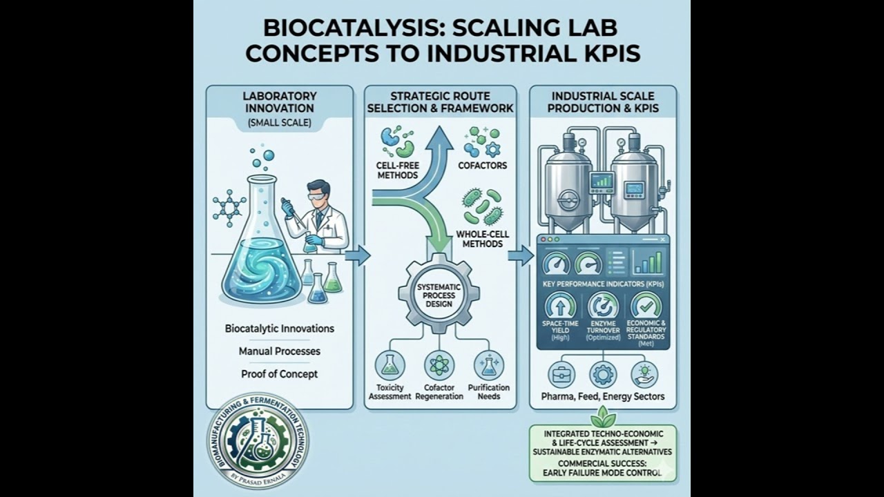 Biocatalysis: Scaling Lab Concepts to Industrial KPIs