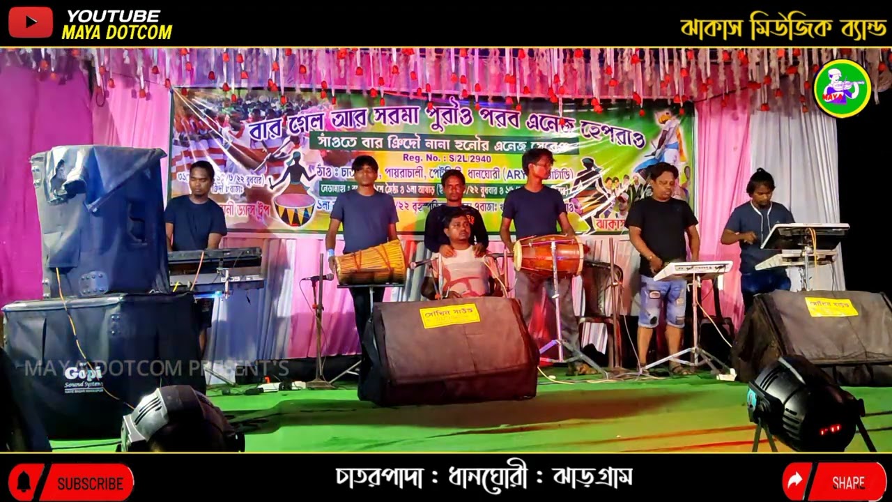 CHATARPADA,DHANGHARI PROGRAM | JHAKAS MUSIC BAND INSTRUMENTAL MUSIC | MAYA DOTCOM
