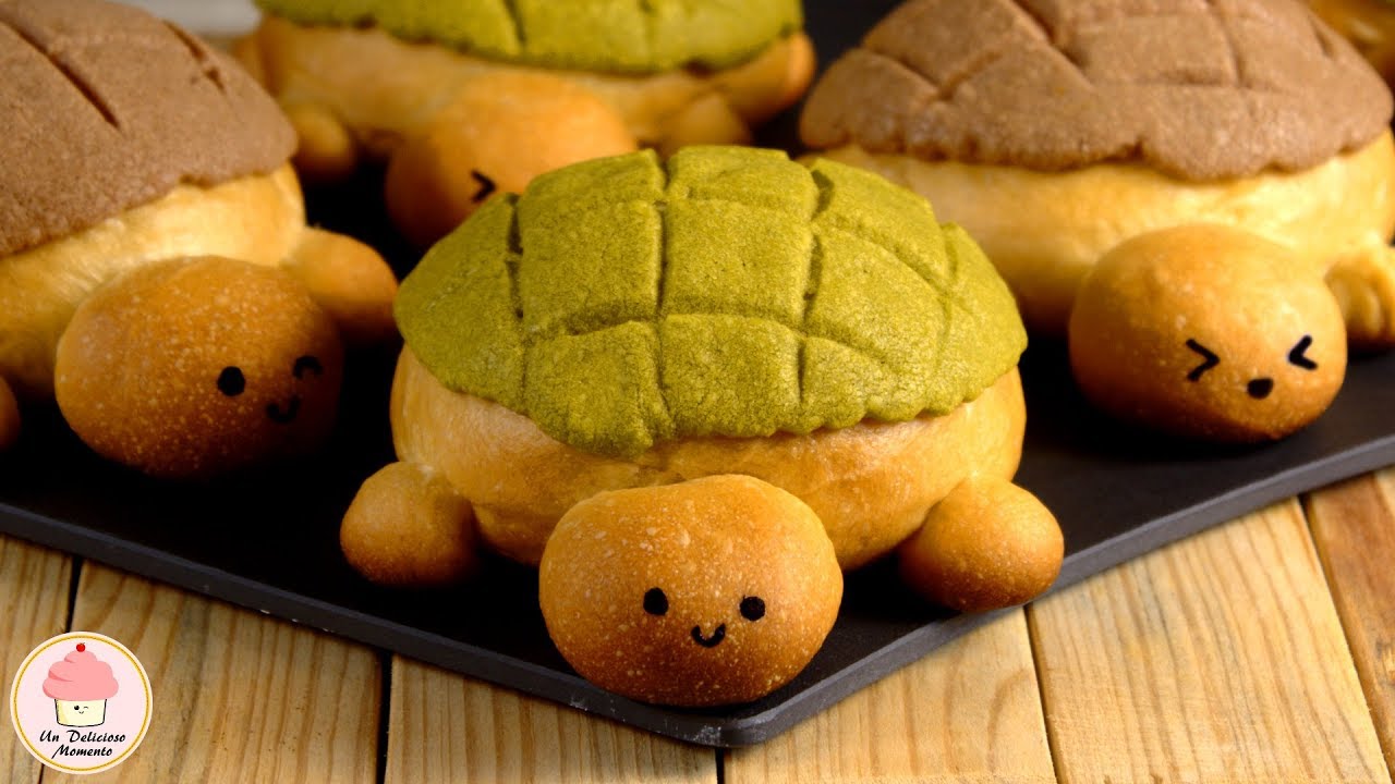 ¡TORTUCONCHAS! Súper tiernas, deliciosas y muy fáciles de hacer.
