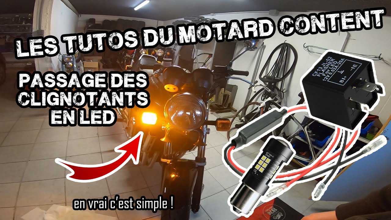 Les Tutos D'un Motard Content - Passer ses clignotants en LED (et en vrai c'est simple)