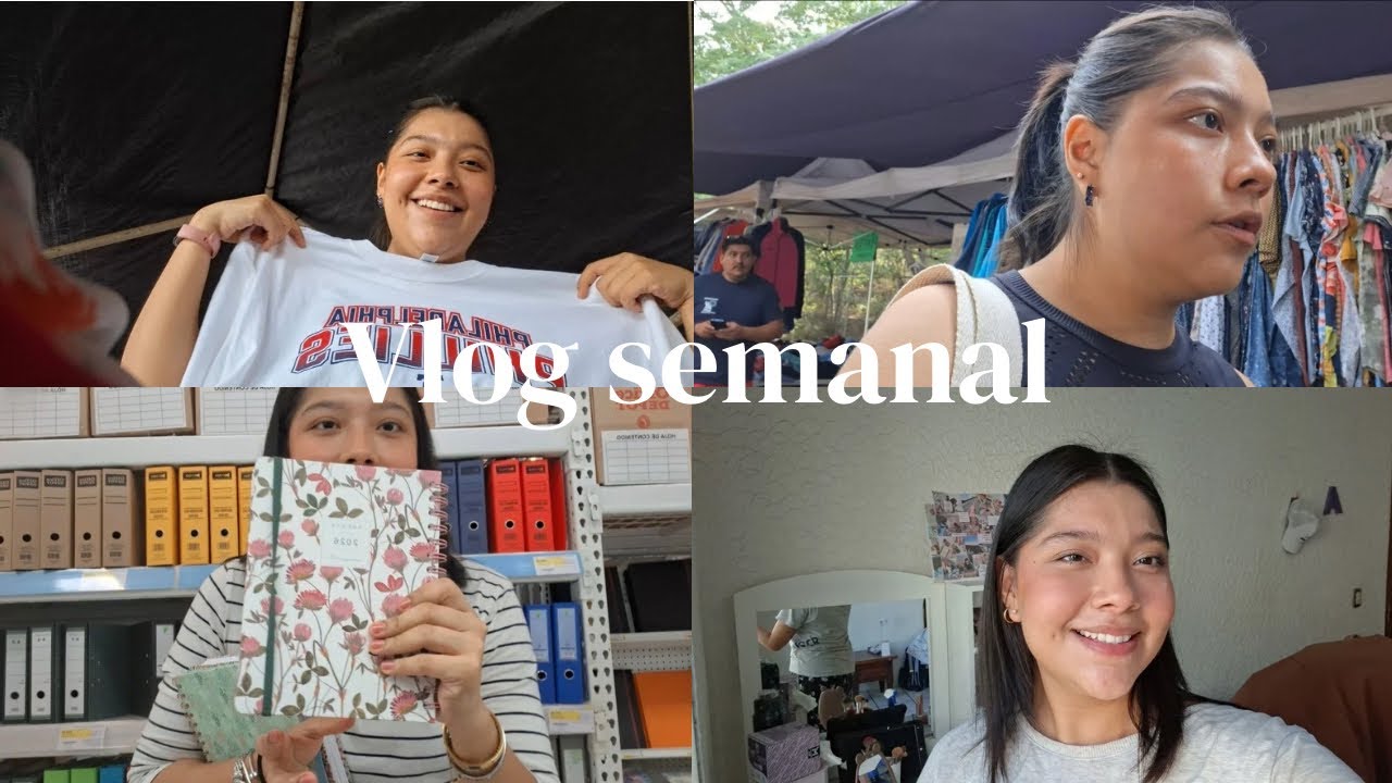 UNA SEMANA CONMIGO I últimos días de vacaciones, compras, mis mañanas haciendo ejercicio…