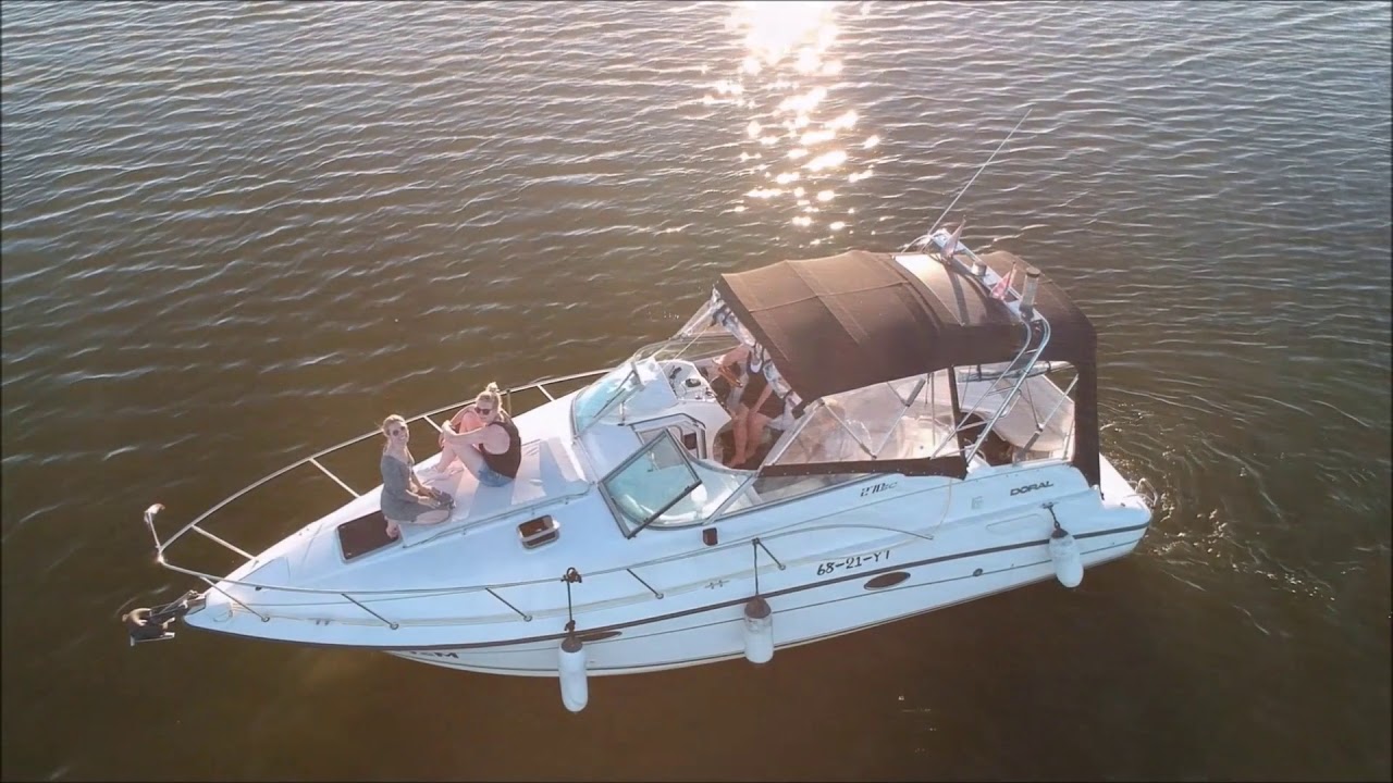 Boating season 2018 with DJI Spark and Bebop 2 Power
