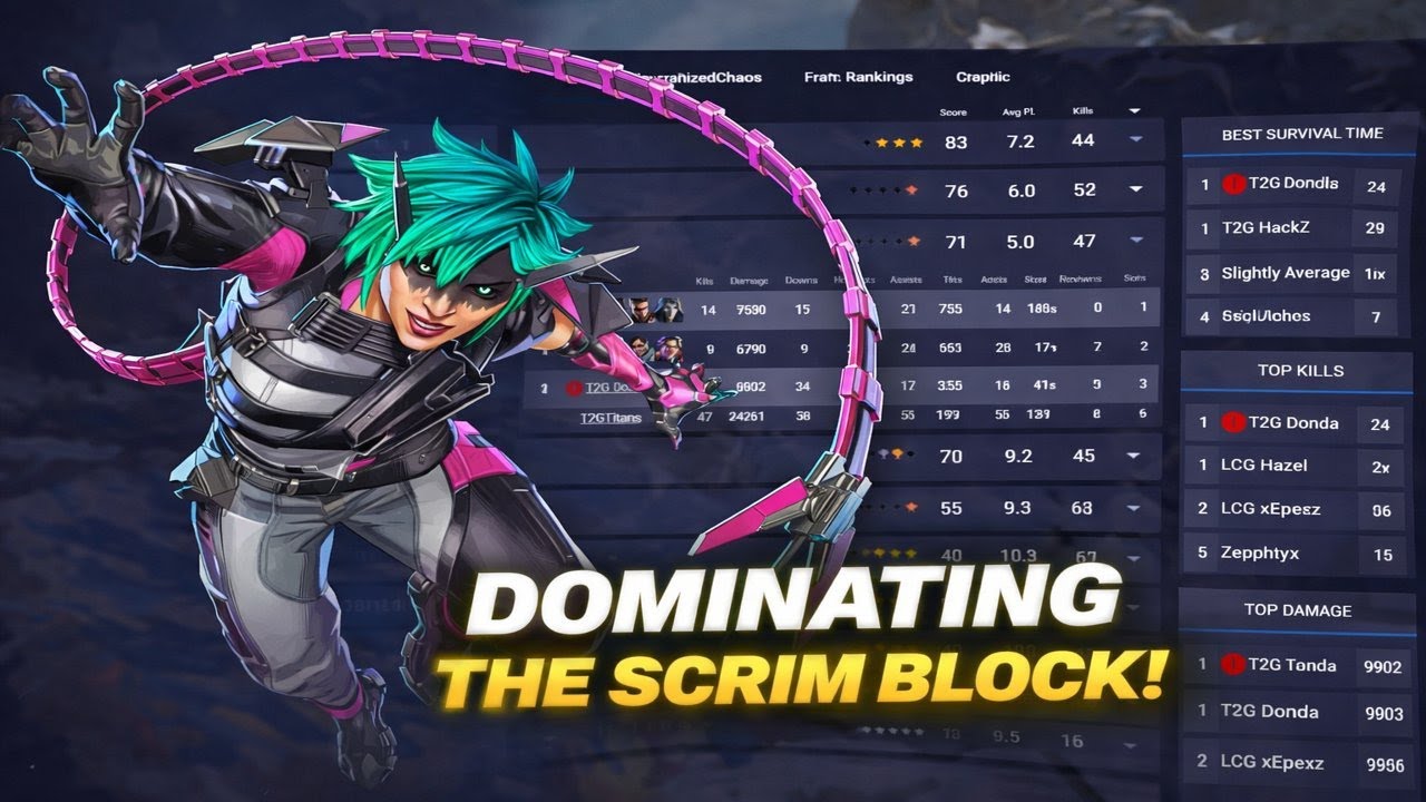 T2G TITANS INSANE SCRIM SET