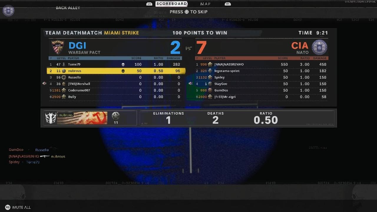 Call of Duty Black Ops Cold War Team Deathmatch Miami Strike map AK-47 assault rifle (PS Portal)