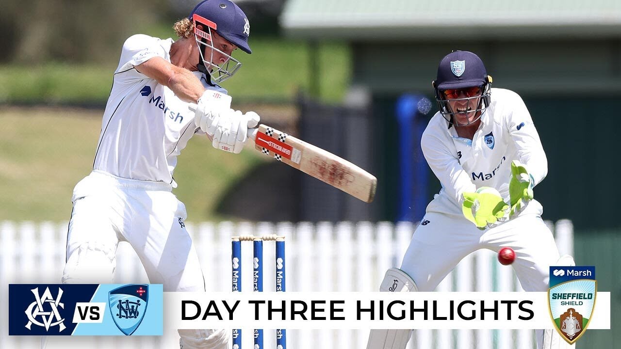 Kellaway keeps Vics in contest after controversial day | Sheffield Shield 2022-23
