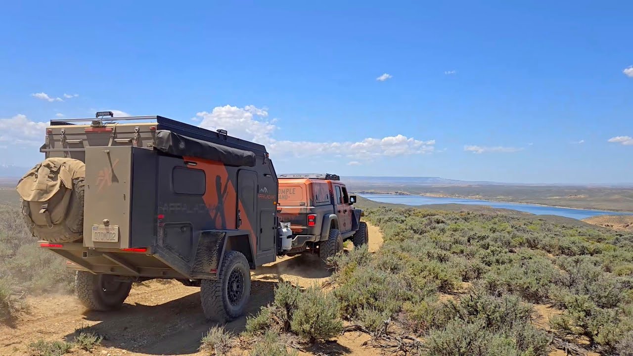 Overlanding  the Flaming gorge of Wyoming and Utah!