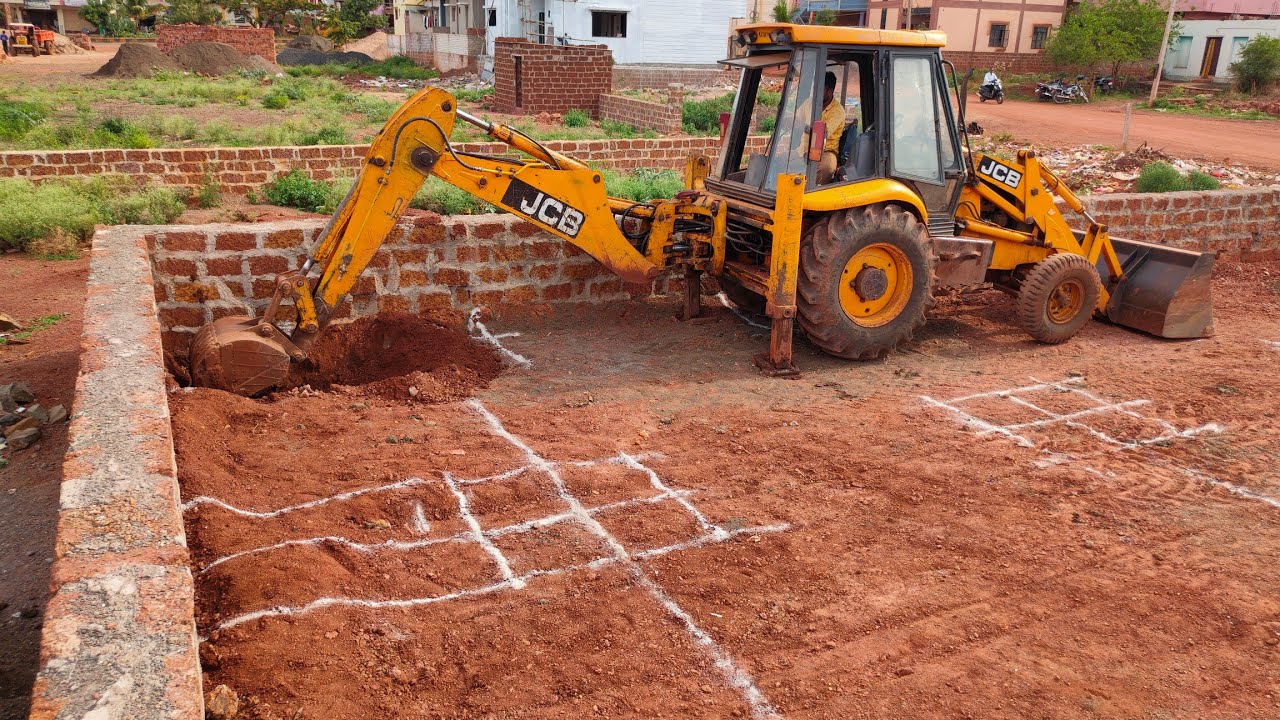 32 x 38 Excavation of foundation by Jcb 750 rupees only