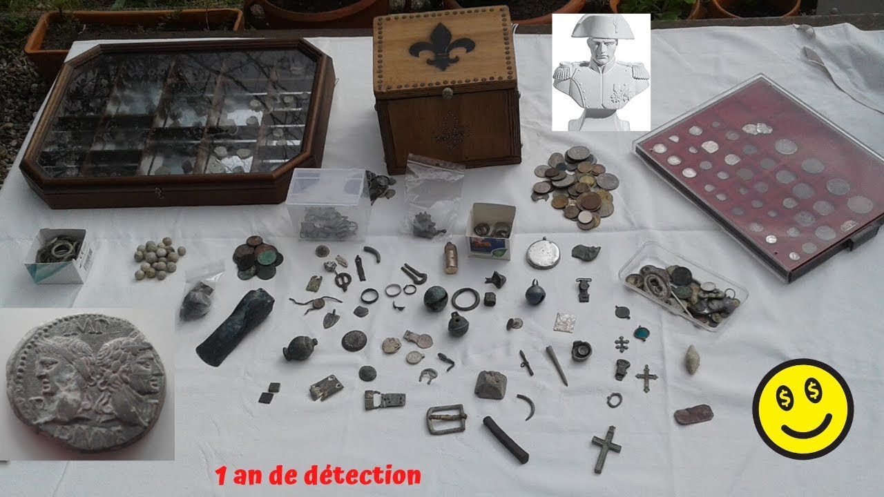 bilan de detection sur 1 an (romaine, gauloise argent ...)