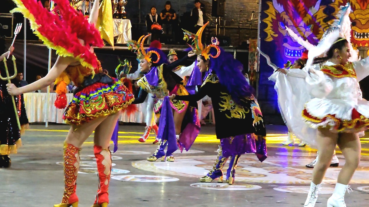 Diablada Puneña en Concurso Tundique de Oro 2024 Lima - Perú