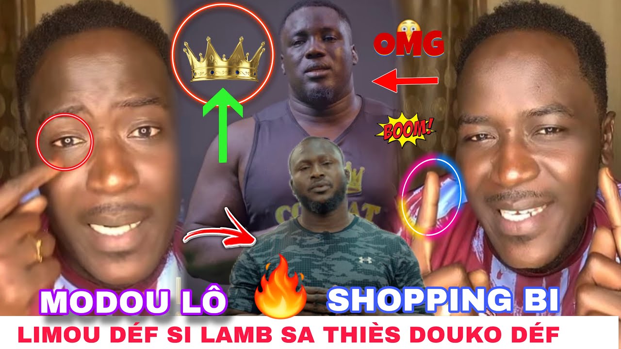 🛑Modou Mbaye shopping bima guiss Sa Thiès biss bou dano dine méti trop😱Modou lô limou déf si lamb