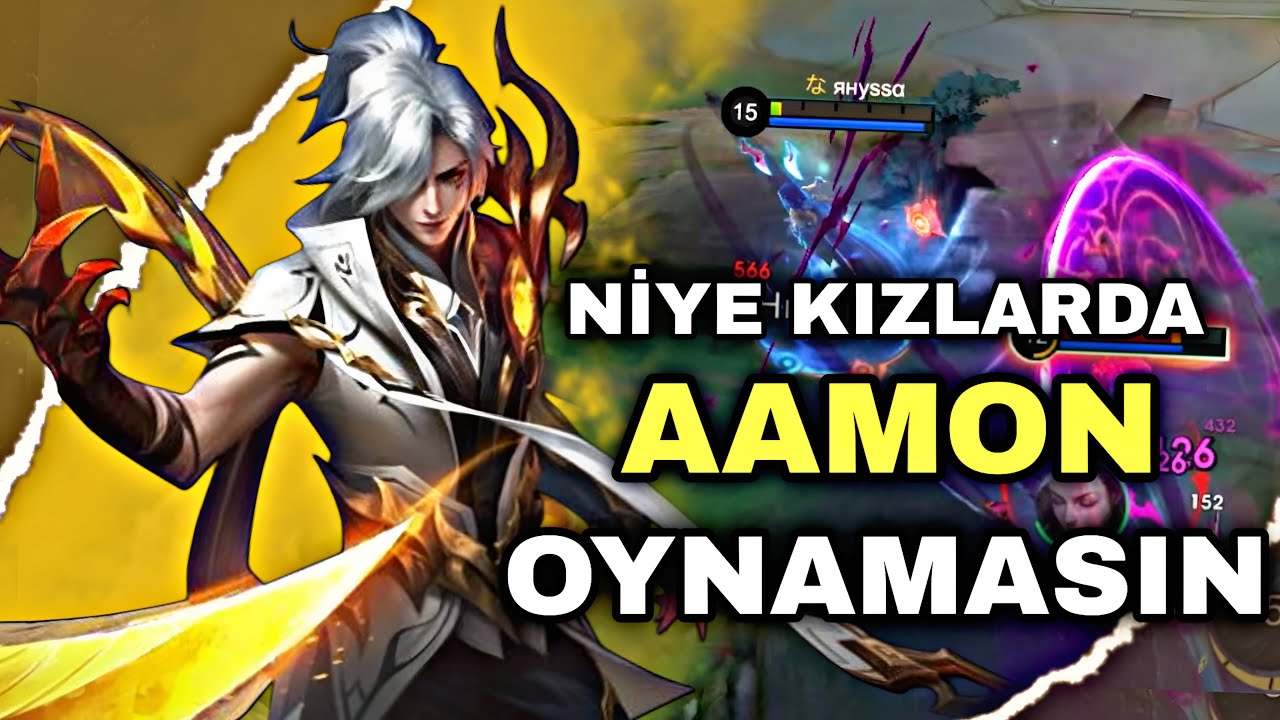 ÇOK KOLAY Bİ MAÇTI 😌 | KİM DEMİŞ AAMON OYNAYAMAZSIN DİYE!