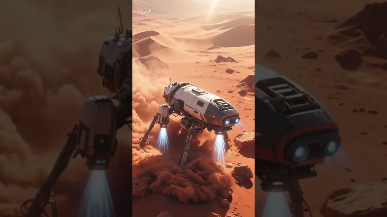 Uma viagem espacial para Marte! #space #spaceexploration #foguete #marte #nave #astronauta