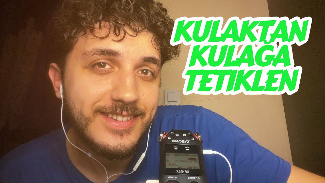 ASMR TÜRKÇE ~ KULAKTAN KULAĞA TETİKLEN VE RAHATLA #asmr #asmrsounds #relaxing #sohbet #rahatlama