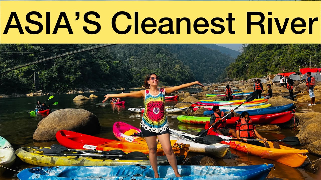 India’s Clearest River Experience 🇮🇳 | Shnongpdeng, Umngot River & Bangladesh Border”
