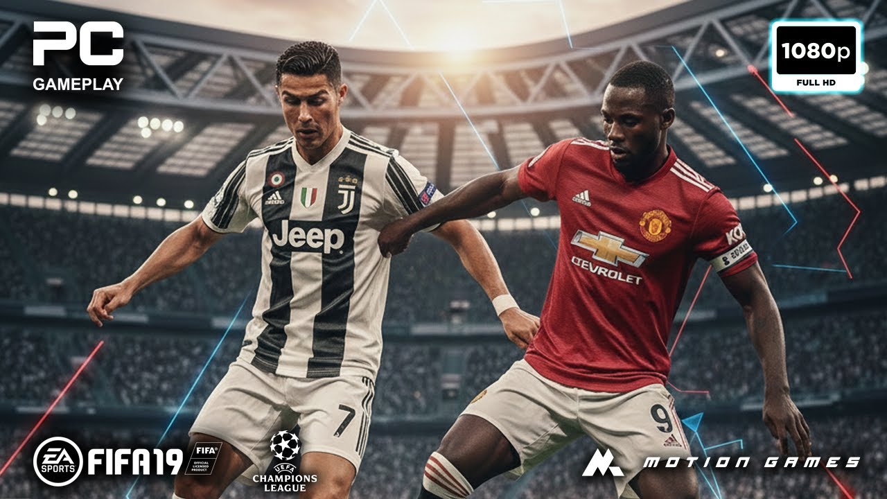 ЮВЕНТУС против МАНЧЕСТЕР ЮНАЙТЕД | FIFA 19 Геймплей [1080p HD] Полный матч