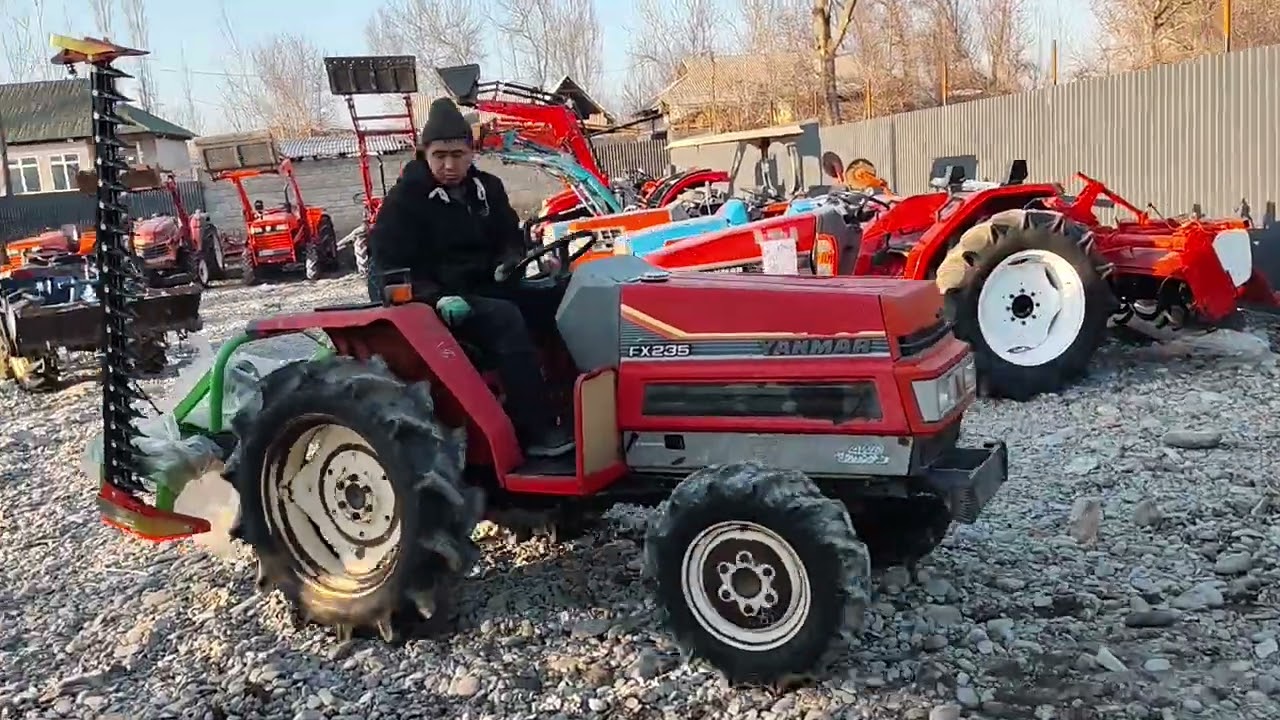 Японский мини тракторлор любой сезонго даяр