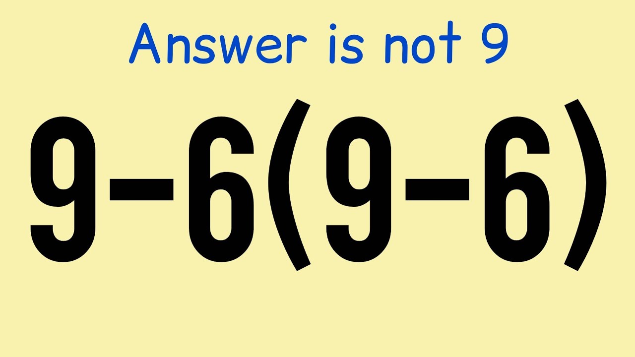 Most People Get This Math Problem Wrong!