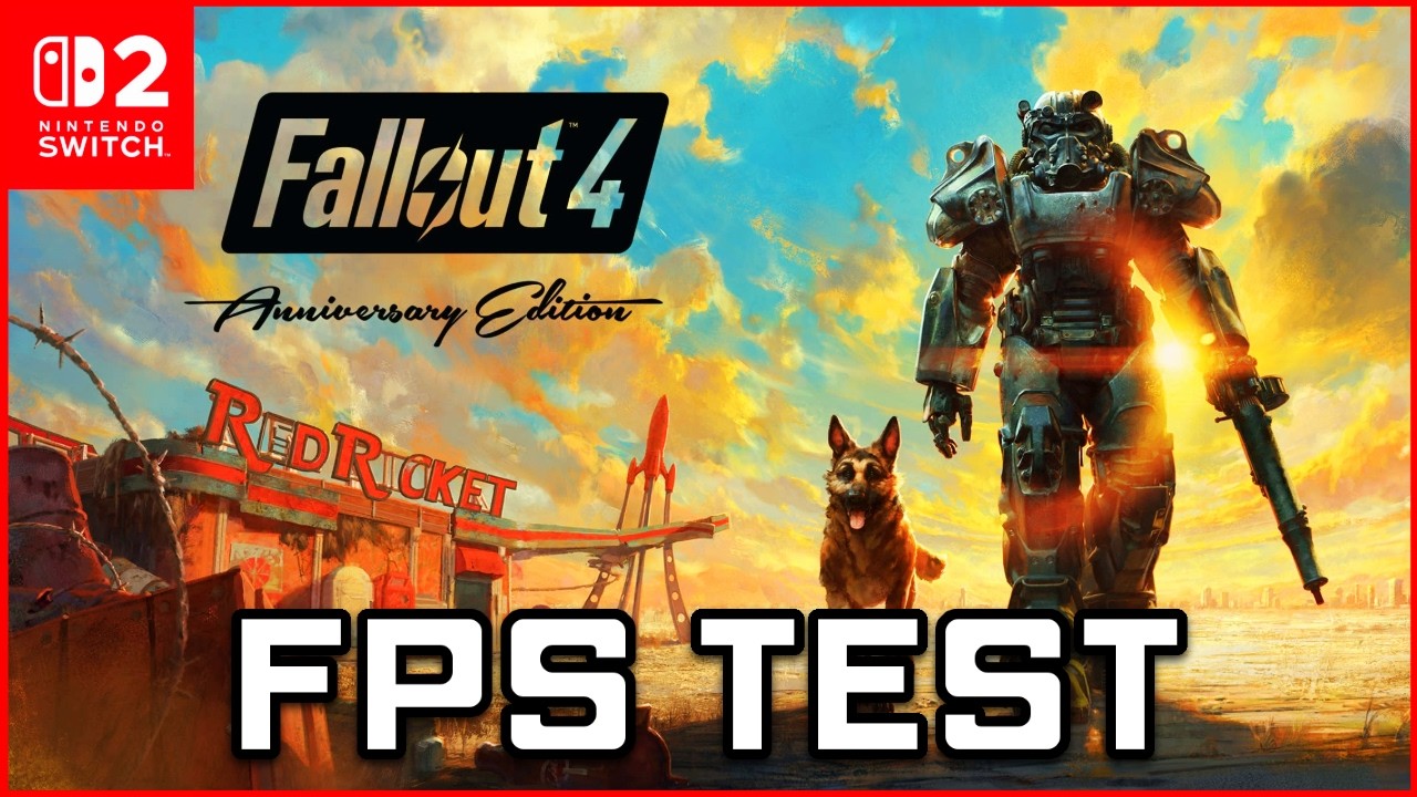 Fallout 4 - Nintendo Switch 2 FPS Test (60 FPS Mode)
