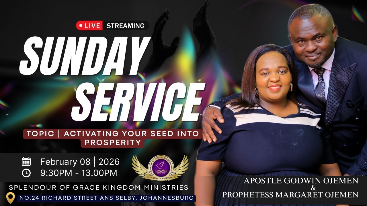 Sunday Service: Manifestation Of Jesus  | Apostle Godwin Ojemen | 08. Feb 2026