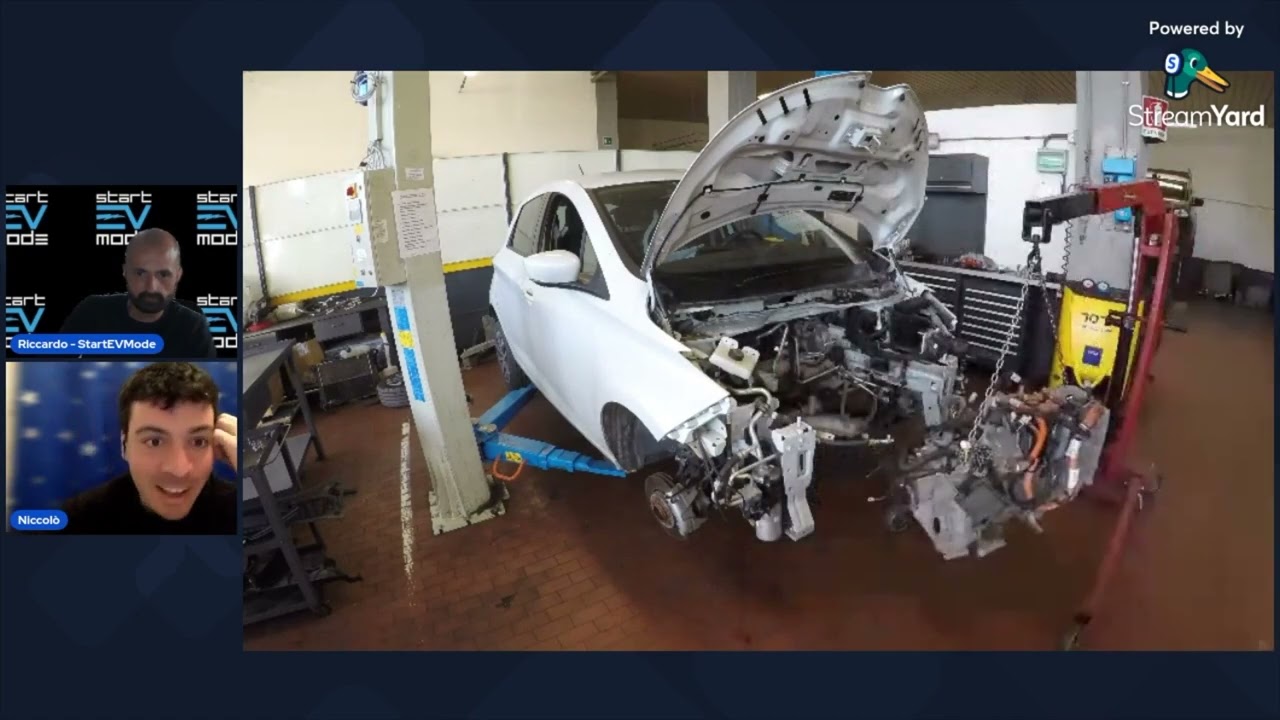Come ti smonto il motore della Zoe!