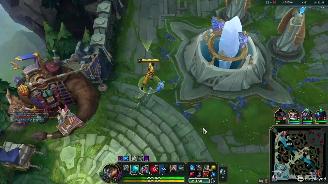 My Nasus/Reksai bot lane went as well as you'd expect!