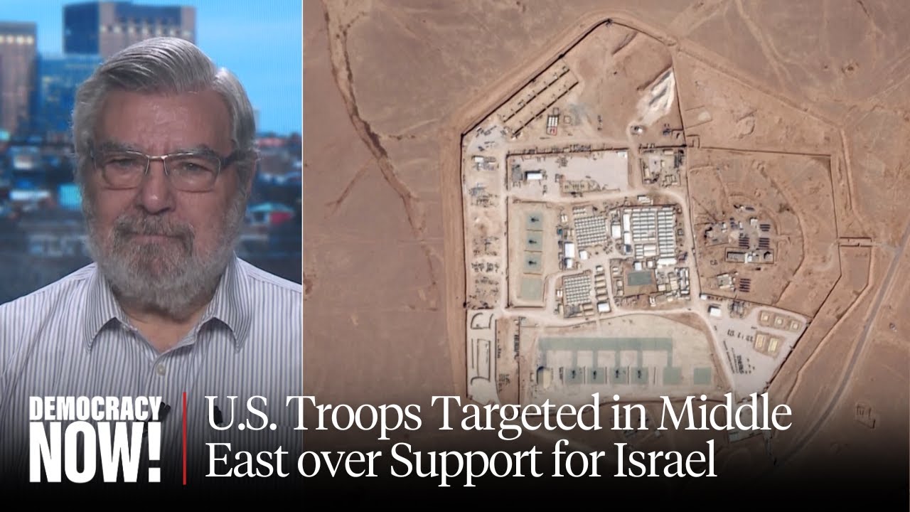Drone Strike Kills 3 U.S. Troops in Jordan as Risk Grows of Regional War over Israel's Gaza Assault