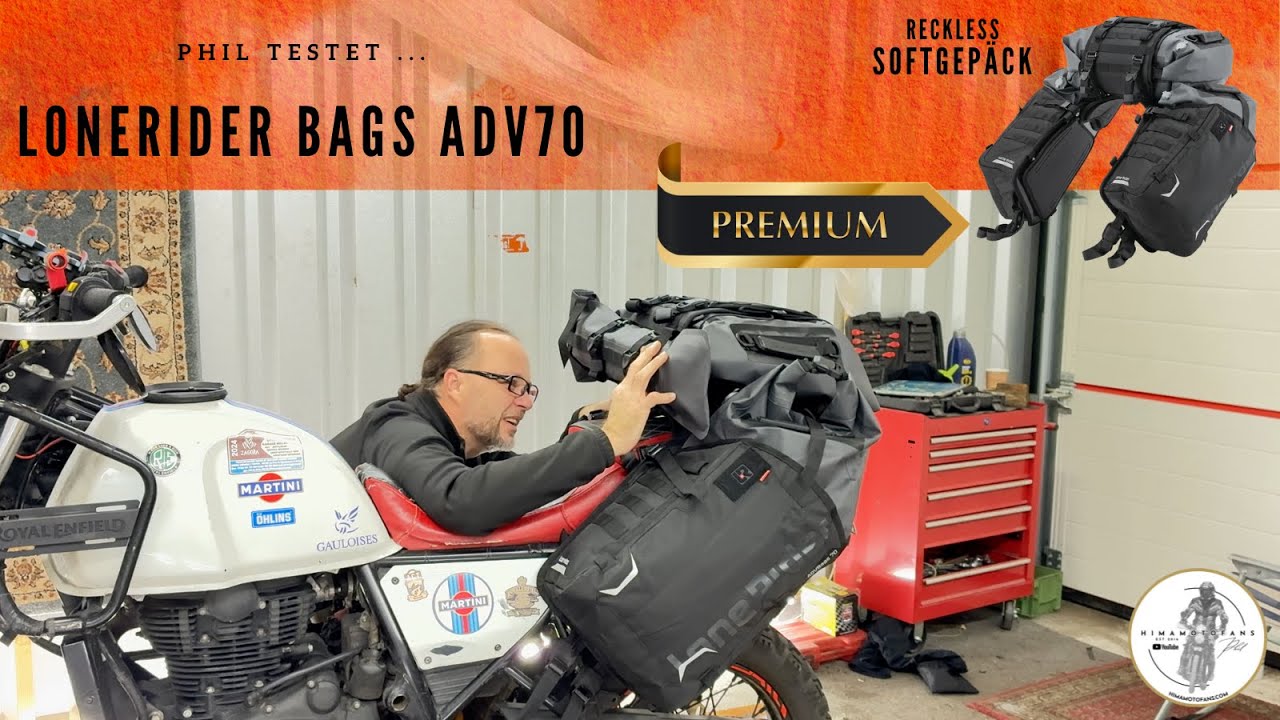 Premium Softgepäck Lonerider ADV Bags 70 im Test, Lonerider ADV bags in depth review