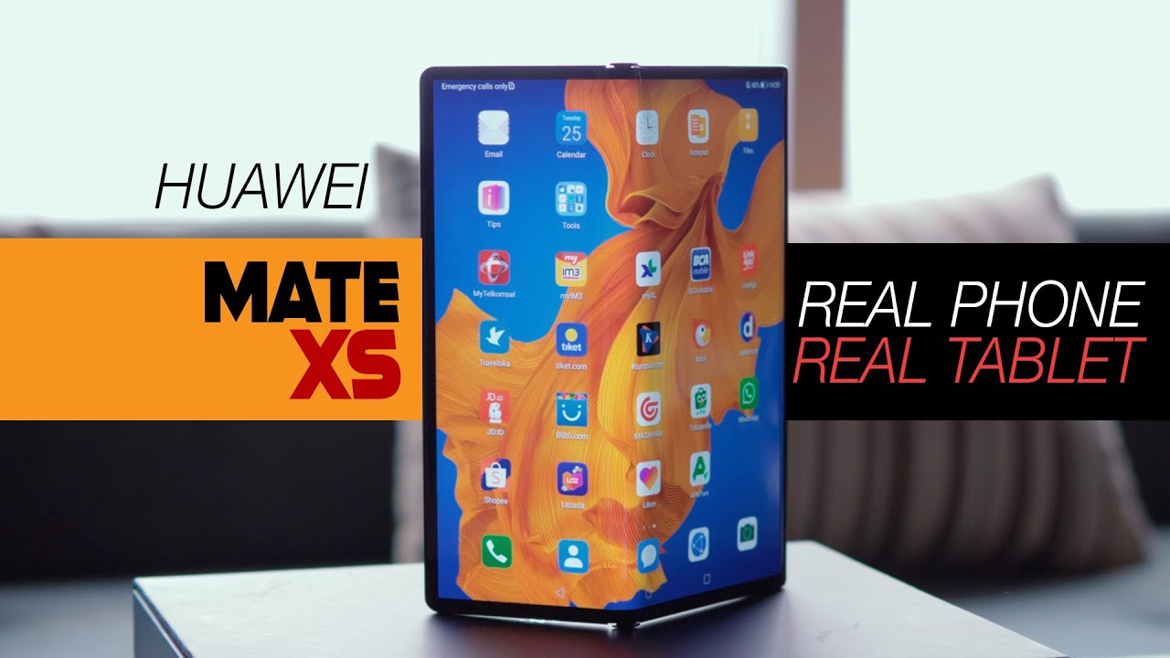 LEBIH BAGUS DARI GALAXY FOLD? - Huawei Mate XS Hands on Review