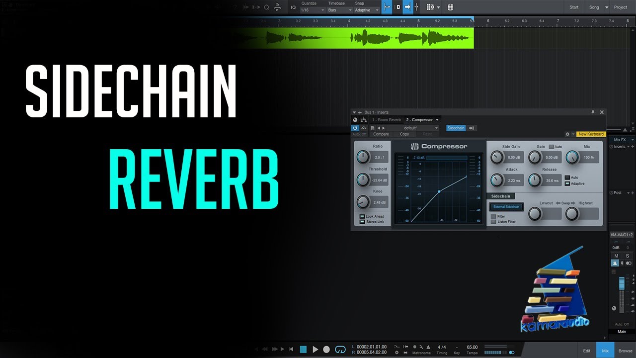 Sidechain Reverb Studio One