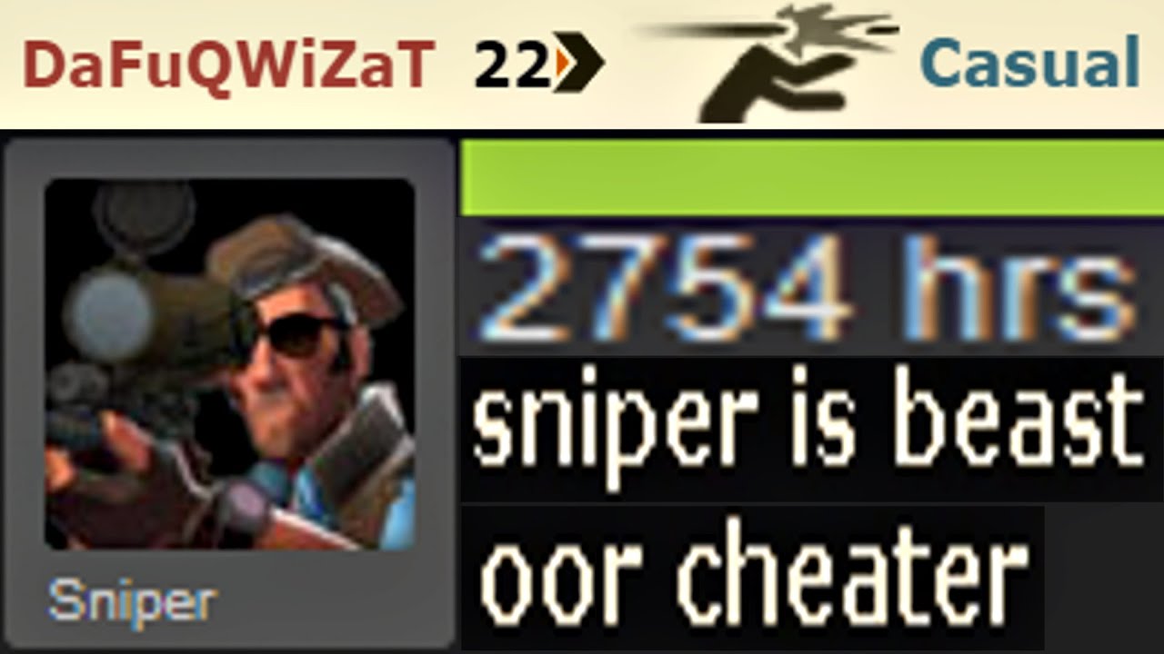 When a PRO plays CASUAL🔸2700h+ Sniper Main Experience TF2