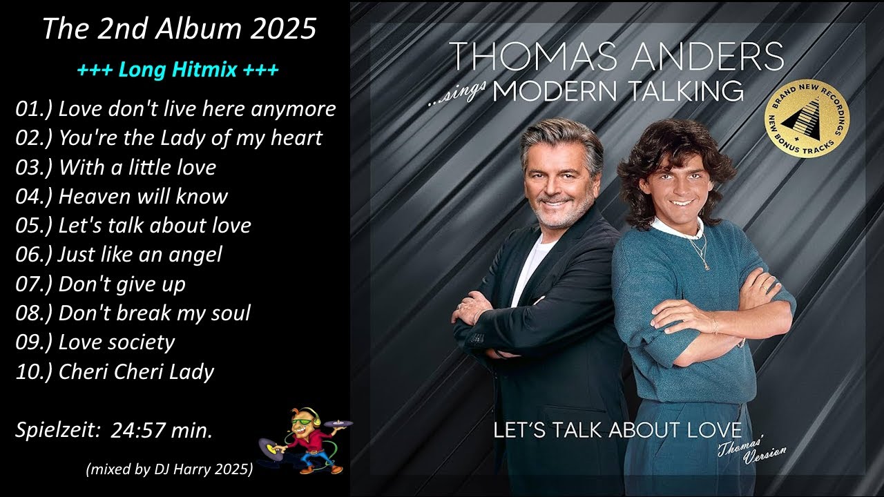 Thomas Anders - The 2nd Album +++ L o n g Hitmix +++ (mixed by DJ Harry 2025)