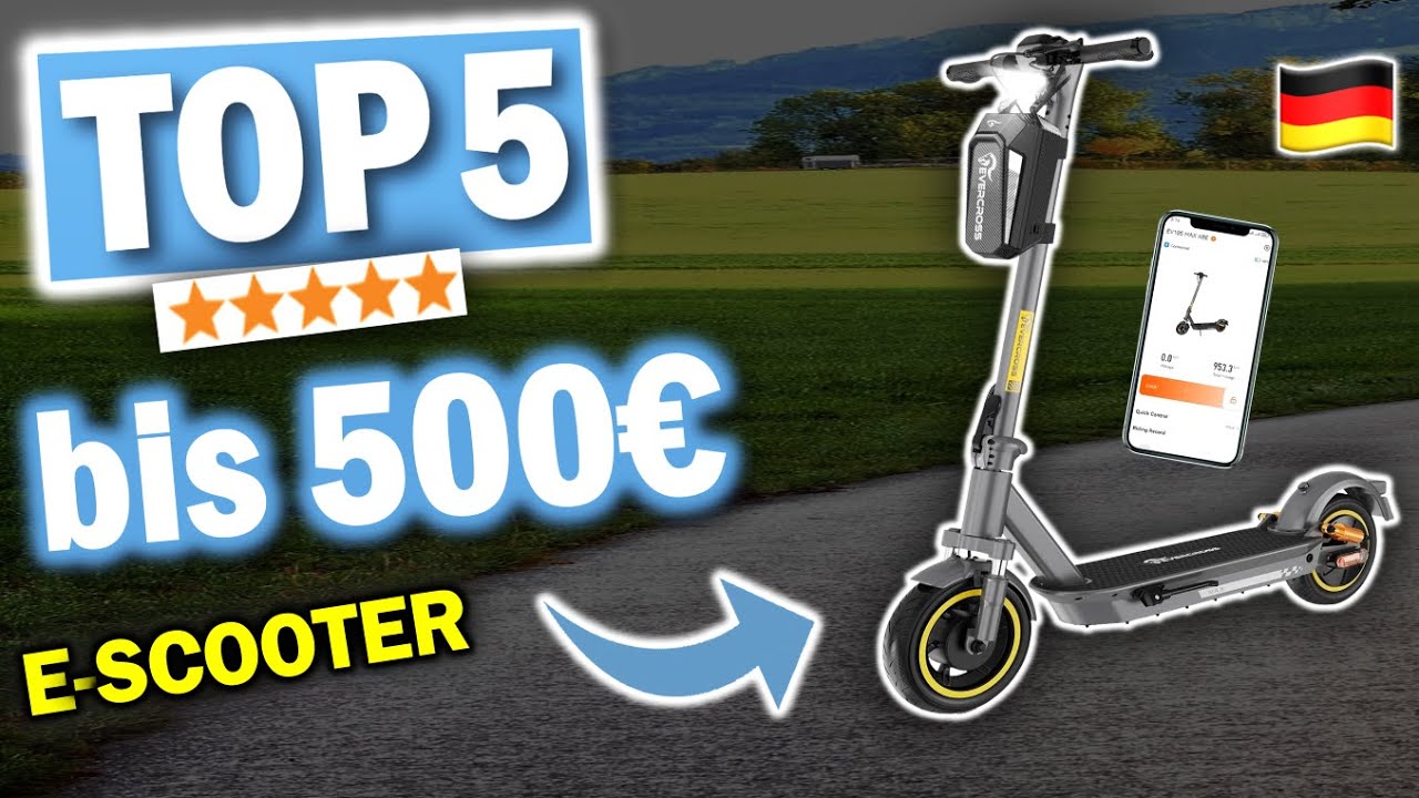 Top-5 ESCOOTER bis 500€ | Die besten Elektro Scooter unter 500 Euro