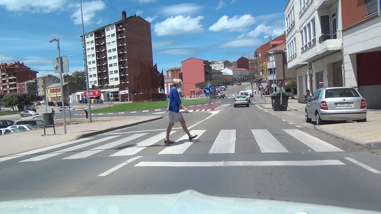 Astorga San Justo de la Vega N-VI N120a Spain Spanien España 5.6.2017 #1625